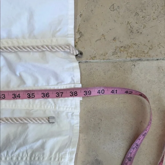 Burberry White Collared Shirt Dress - Picture 5 of 11